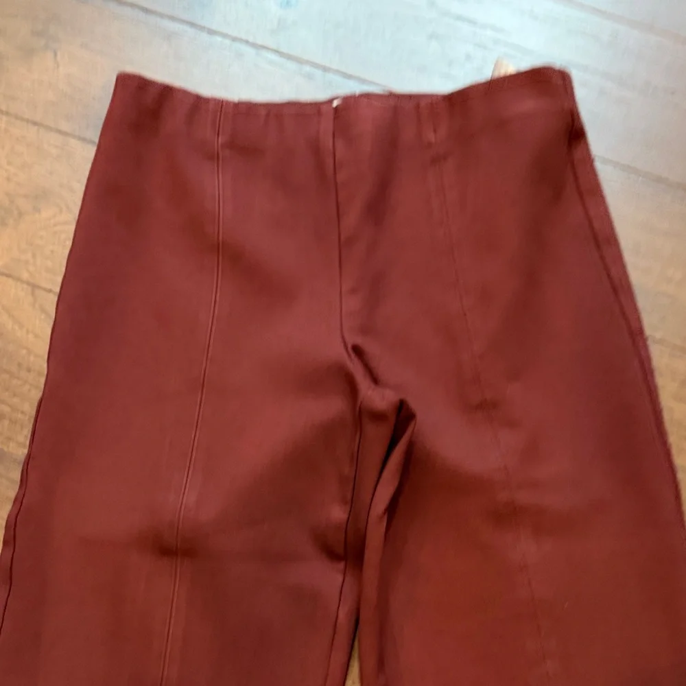 Banana Republic Pull On Burgundy Pants Size Medium C4-114